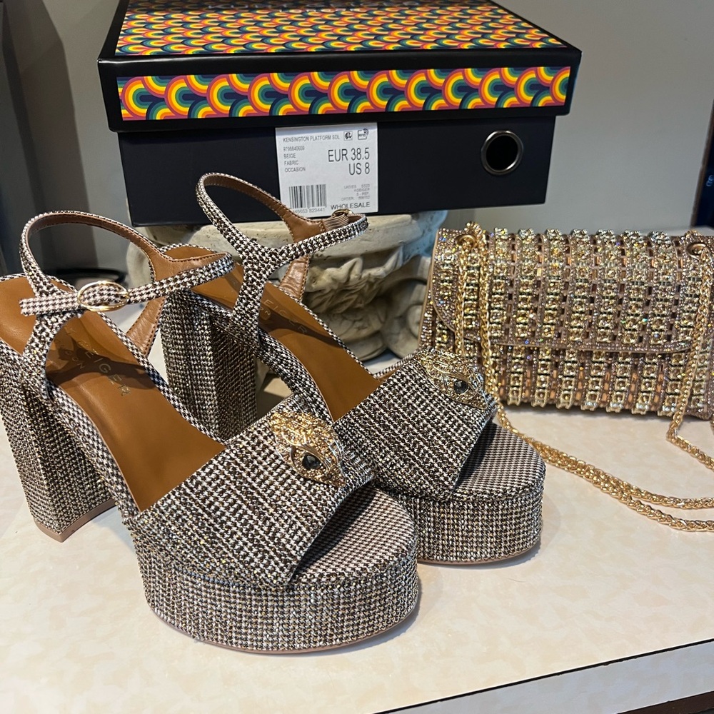 Elegant and Dazzling Platform Dress Shoes